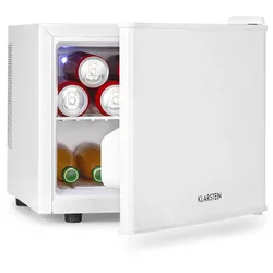 Geheimversteck Mini-Kühlschrank 2 Ebenen 17Ltr. 26dB thermoelektrisch Weiß