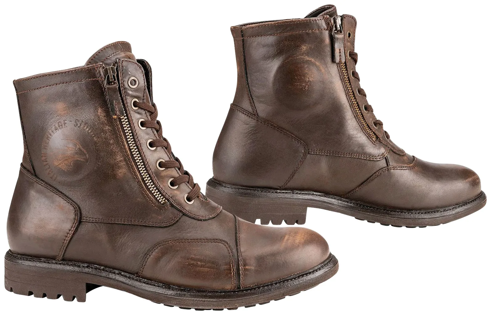 Falco Motorradstiefel »Aviator« Falco braun 47