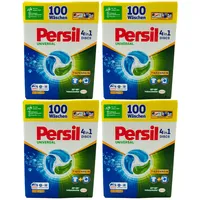 Persil Universal Waschmittel Discs 4 x 100 Stück 4in1 Excellence 20°-95°