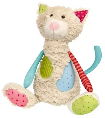 Preisvergleich Produktbild sigikid - Kuscheltier Katze, Patchwork Sweety