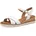 Keilsandalette Weiß 39