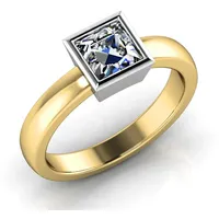 Verlobungsring VR06 585er Gelb-/Weiflgold - 3264