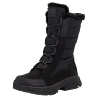 RIEKER Sport Winterstiefel Snowboots, Winterboots mit wasserabweisender TEX-Membrane schwarz 41 EU