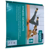 UE Stock Hantel-Set 6-tlg. Fitness Gewichte Set Vielseitiges Training für Zuhause - Orange, ideal zur Steigerung von Kraft und Ausdauer orange