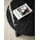 Wohnling Couchtisch Schwarz MDF Marmor 70 x 70 x 33 cm