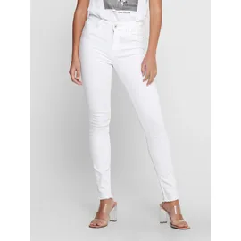 Only Blush Ankle Skinny Jeans in Weiß-XS-L34
