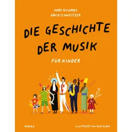 Midas Kinderbuch Die Geschichte der Musik - für Kinder