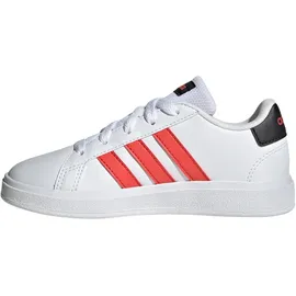 adidas Grand Court Lifestyle Tennis Lace-Up Cloud White / Bright Red / Core Black 28