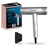 Cecotec Haartrockner mit Motor Bamba Ionicare Rockstar Aluminum. 2000w, 105.000 U/min, Ionentechnologie, 3 Geschwindigkeiten und 4 Temperaturen, inklusive Präzisionsdüse.