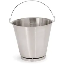 Was Eimer 10 ltr. Chromnickelstahl
