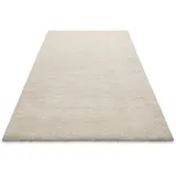 WECON HOME Hochflor-Teppich »STUDIO zero«, rechteckig, 35 mm Höhe, weicher und kuscheliger Flor, Wohnzimmer, Schlafzimmer, im Berber-Stil beige