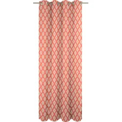 Vorhang ADAM "Maroccan Shiraz Light" Gr. 2, orange, B:145cm H:175cm, Jacquard, Baumwolle (Bio-Baumwolle), Gardinen