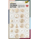 Folia Adventskalender-Buttons