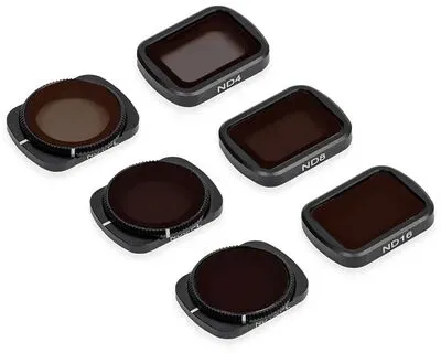 Tiffen Filter Set für OSMO Pocket ND/PL 4/8/16 6 Filter