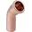 Geberit Bogen Mapress d 22mm 45Grad mit Einschubende