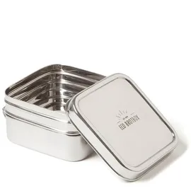 Eco Brotbox ECObrotbox RVS Lunchbox XL Cube