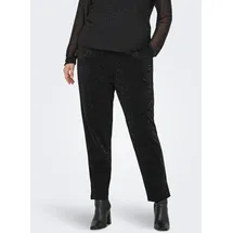 ONLY CARMAKOMA CARPOPTRASH-ALYA EASY GLIT PANT Jogginghose Schwarz 54 32