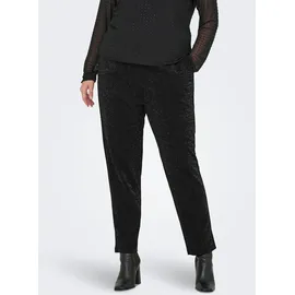 ONLY CARMAKOMA CARPOPTRASH-ALYA EASY GLIT PANT Jogginghose Schwarz 54 32
