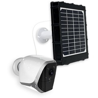 LUVISION Kabellose WLAN Solar IP Kamera Wifi Überwachungskamera mit Akku Solarpanel Sonnenkollektor Bewegungsserkennung