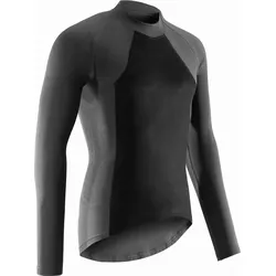 Rennrad Unterwäsche Funktionsshirt langarm RR 920 Herren Schwarz/Grau kohlengrau ML