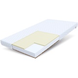 Fdm PIKOLO Schaumstoffmatratze 90 x 190 cm Kindermatratze Härtegrad H2/H4 (Mittelweich/Hart) 11 cm Höhe Latex Kokos Matratze Hochelastischer HR Komfortschaum Zweiseitig Bezug Abnehmbar Waschbar