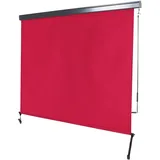 Mendler Vertikalmarkise 250 x 180 cm Bordeaux-rot Stoff