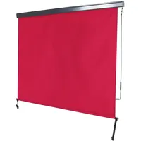 Mendler Vertikalmarkise 250 x 180 cm Bordeaux-rot Stoff