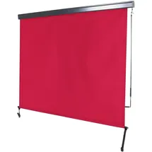 Mendler Vertikalmarkise 250 x 180 cm Bordeaux-rot Stoff