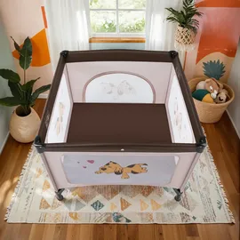Tectake Tommy Junior 105 x 105 cm braun