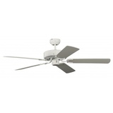 Pepeo Potkuri 132 cm Deckenventilator weiß/weiß