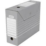 Elba Archivbox Tric 10 cm breit Grau 10 St.