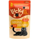 lucky lou Katzen-Nassfutter Lifestage Adult Geflügel 125 g