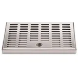 ich-zapfe Tropfblech, Abtropfblech, Tropfschale - Edelstahl 210x150x20