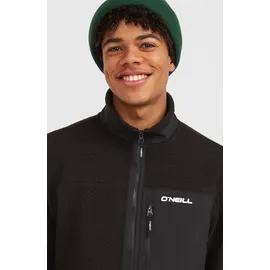O'Neill O ́neill Must-have High Pile Fleece Mit Durchgehendem Reißverschluss - Black Out - XL
