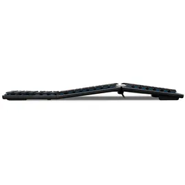 Perixx PERIBOARD-535 Low-Profile Blue Clicky DE