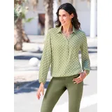 Inspirationen Druckbluse beige 36