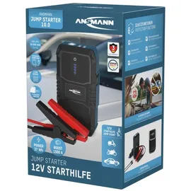 Ansmann Jump Starter 10.0 Amper Schnellstarter 1900-0129 Arbeitsleuchte