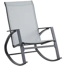 Mobili Rebecca Rebecca Schaukelliege 104 x 94 x 60 cm Hellgrau