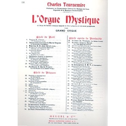 L\'orgue mystique vol.18 Paques, Fachbücher