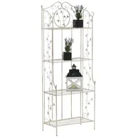 TPFGarden Standregal 60 x 33 x 158 cm Beige