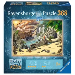 Ravensburger Das Piratenabenteuer, 368 Stück(e), Kunst, 9 Jahr(e)