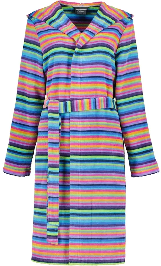 Cawö Cawö Bademäntel Damen Kapuze Kapuze 1454 multicolor - 14  