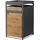 ML-Design Mülltonnenbox 68 x 80 x 124 cm braun