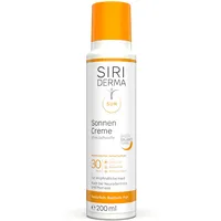 SIRIDERMA Sonnencreme ohne Duft LSF 30 200 ml