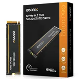 iDsonix M.2 SSD 2TB, NVME SSD M.2 2280 PCIE GEN4X4, Geschwindigkeit von bis zu 7.000 MB/s, interne SSD mit 3D NAND Blitz und Kühlkörper, interne Festkörperstatus Laufwerke für PS5, PC, Laptop, Desktop