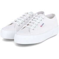 Superga Sneakers aus Stoff 2740 Platform S21384W Weiß 37