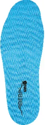 Einlegesohle Soft Comfort 350126 für Sicherheitsschuh uni6, W12, Größe 43 - blau - 43