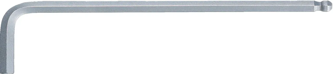 KS Tools Kugelkopf-Innensechskant-Winkelstiftschlüssel, lang - 151.2103