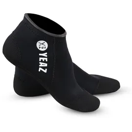 YEAZ Neoprensocken 2 Paar Schwarz 44