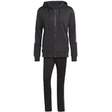 Adidas Herren 3-Stripes Track Suit, Black/White, M